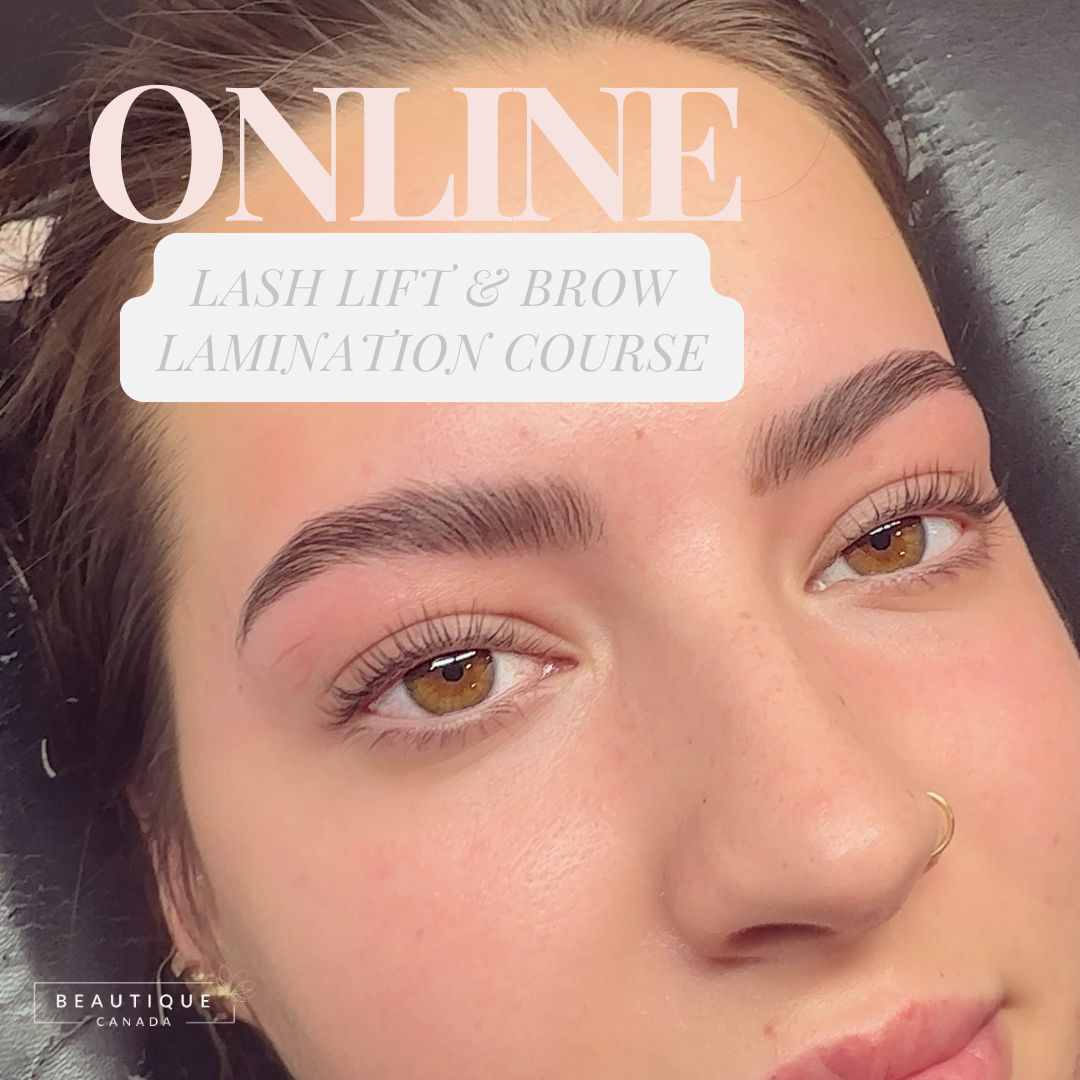 Online Lash Lift & Brow Lamination Course