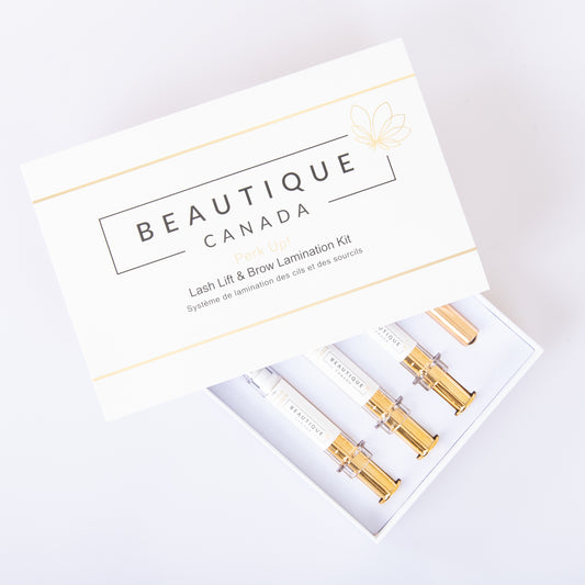 Réveillez-vous ! Kit de rehaussement de cils et de stratification des sourcils à la kératine